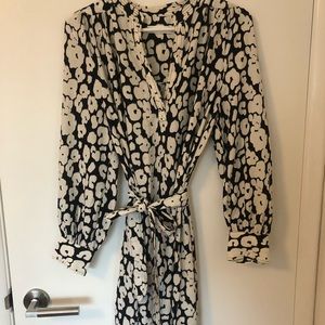 Mango Belt Shirt Dress, Size S